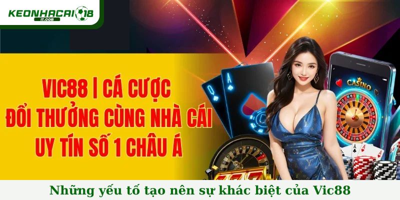  Những yếu tố tạo nên sự nổi tiếng của Vic88